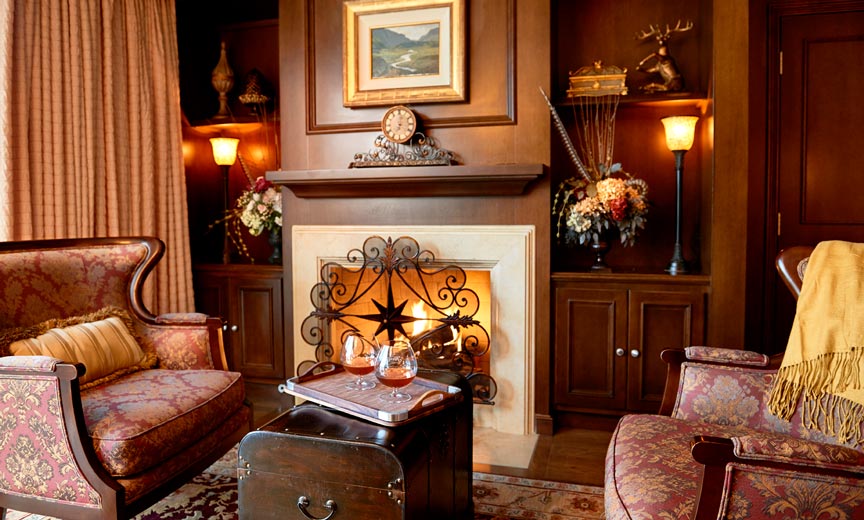 Capitol Suite Fireplace
