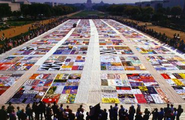 the AIDS quilt