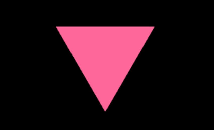 pink triangle