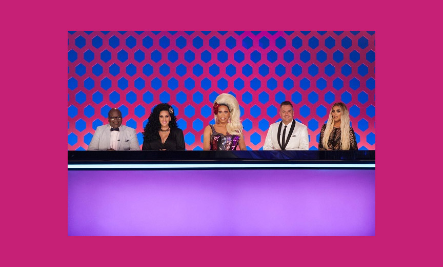 The panel from Drag Race