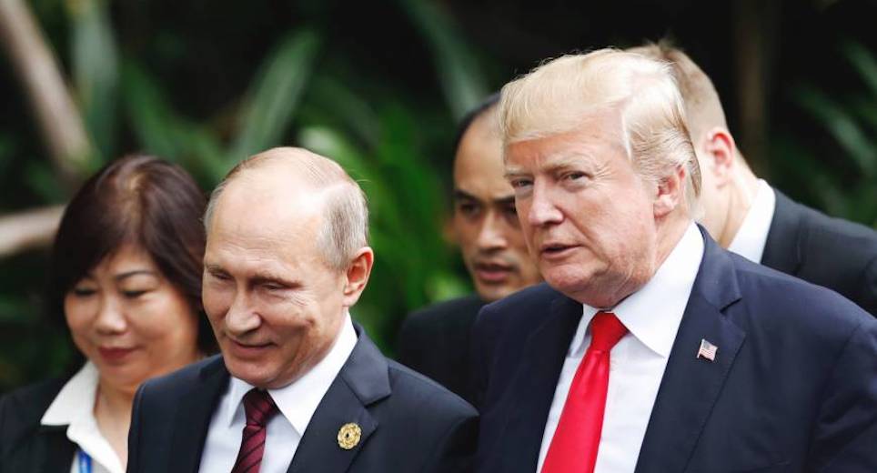 Putin meets with Trump