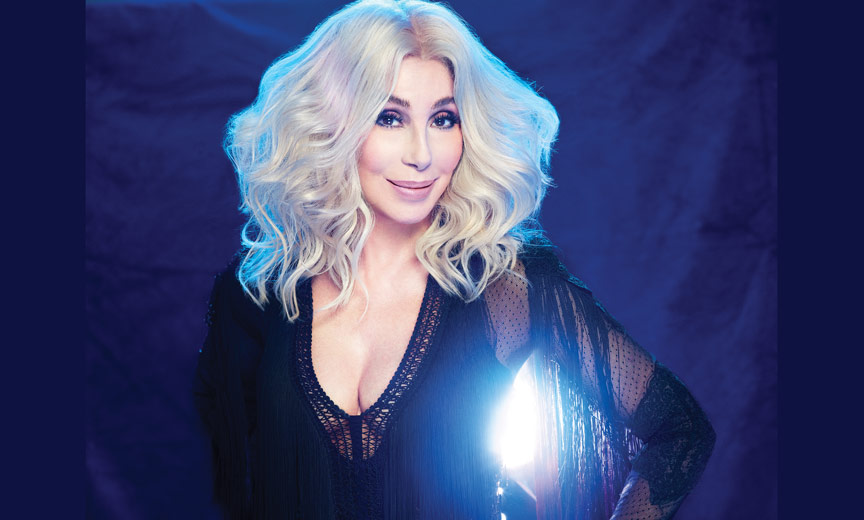 cher with blonde hair