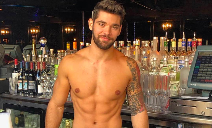 hot male bartender