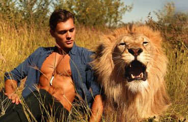 Man and Lion