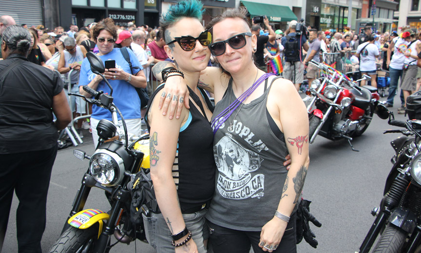 Lesbian Bikers