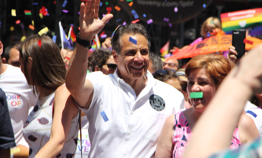 Governor Cuomo at Pride